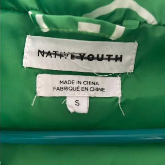 Native Youth Smile Print Jacket - Picture 2 of 8